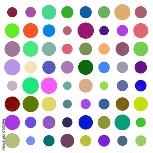 abstract background with squares and dots 