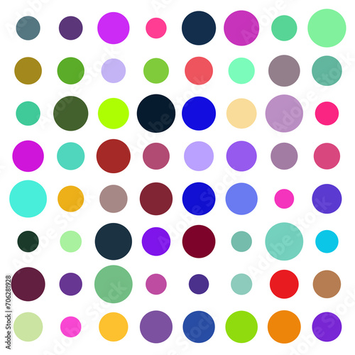 abstract background with squares and dots 