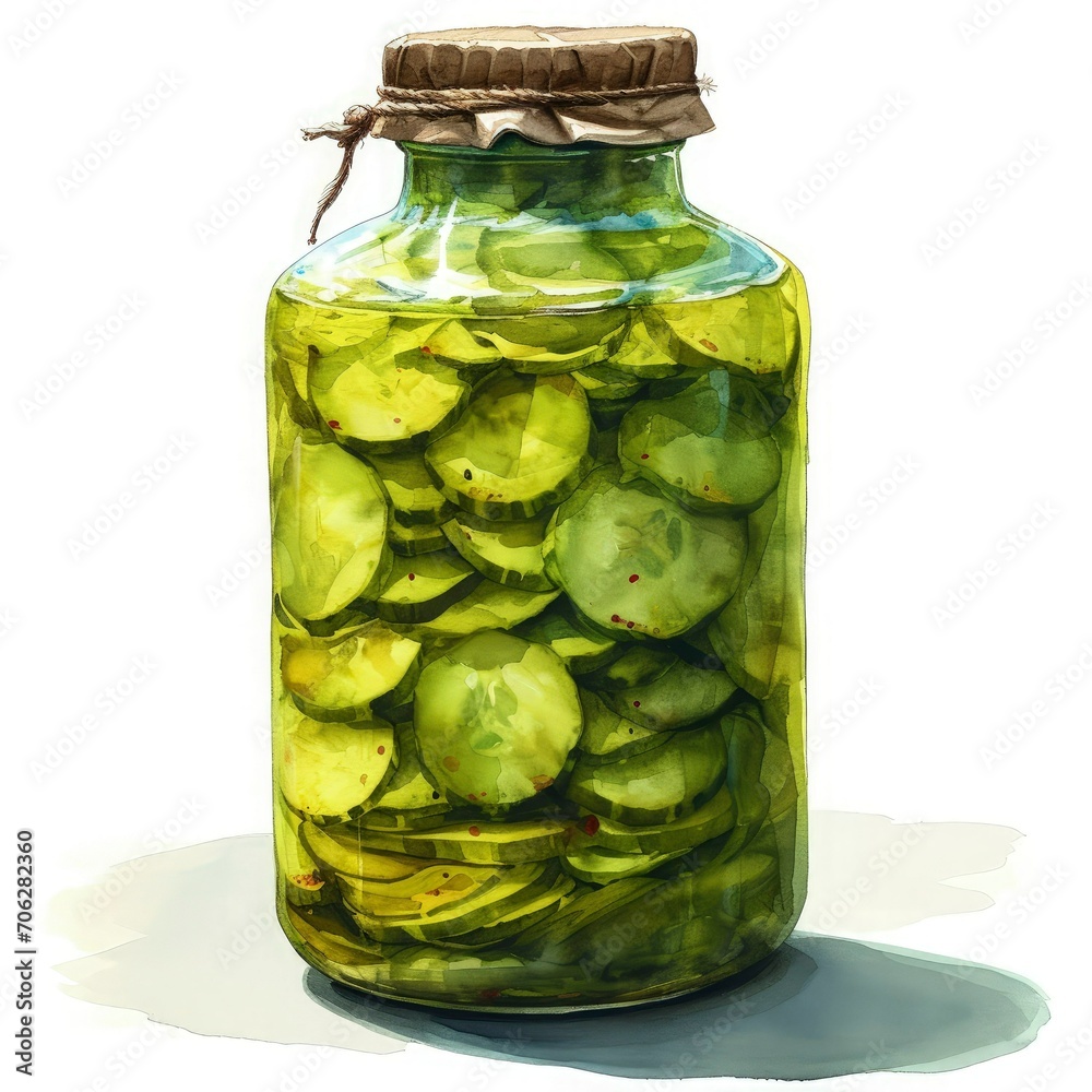 Isolated Jar of Lightly Fermented Curtido Pickle - Traditional Salvadoran Cuisine, Gourmet Pupusa Accompaniment Isolated Jar of Lightly Fermented Curtido Pickle - Traditional Salvadoran Cuisine, Gourmet Pupusa Accompaniment