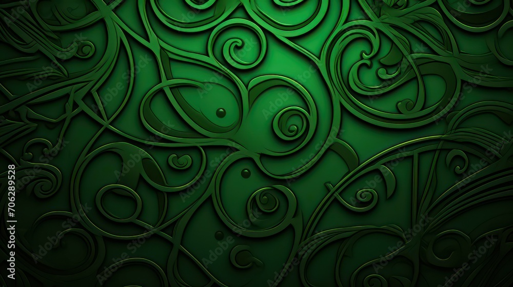A green background with a green pattern A green background with a green pattern