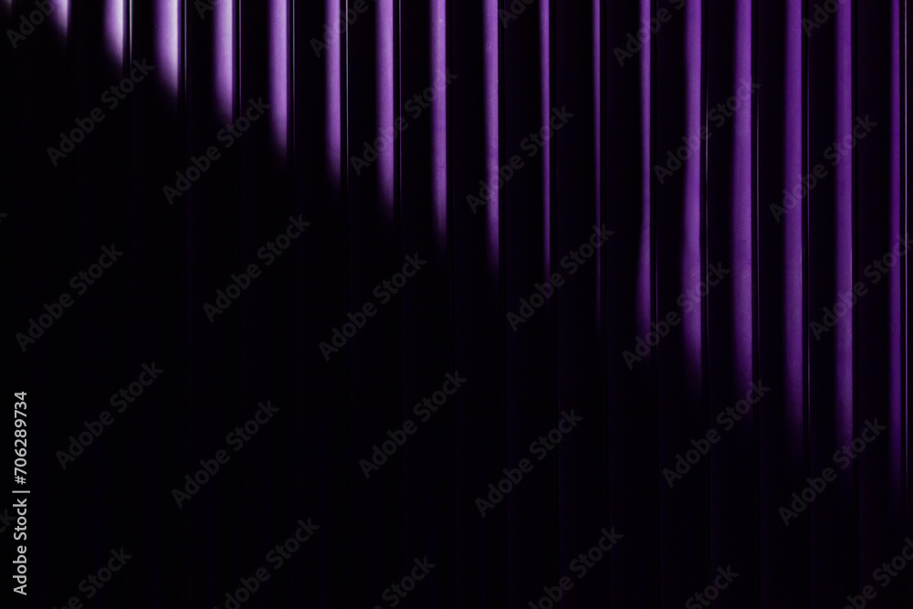 Dark purple diagonal background with lines. Mockup for designer. Copy space