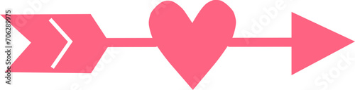 valentine heart arrow