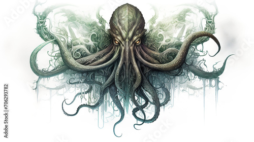 cthulhu_on_white_background