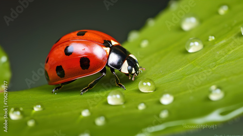 ladybird on a leaf © Viktor