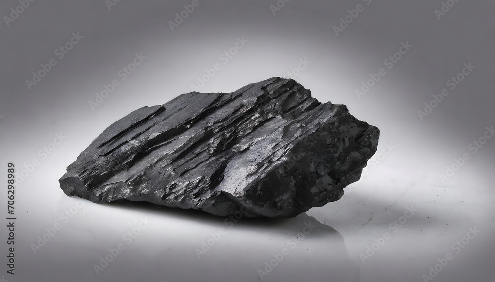 Black coal fossil fuel