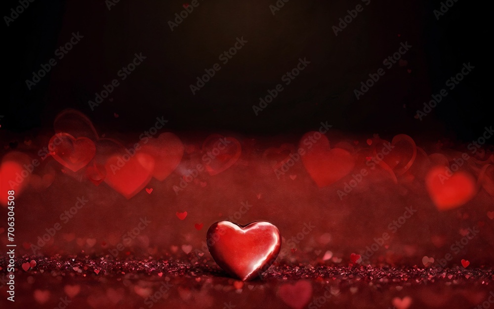 Love Unveiled A Romantic Panorama of Hearts for Valentine's Day Celebration ai generated Love Unveiled A Romantic Panorama of Hearts for Valentine's Day Celebration ai generated