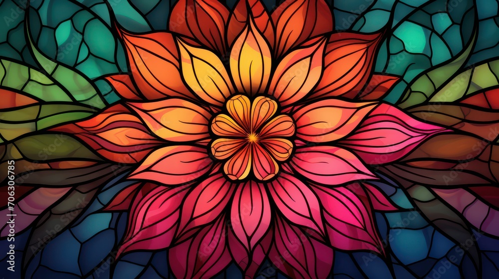abstract flower background abstract flower background