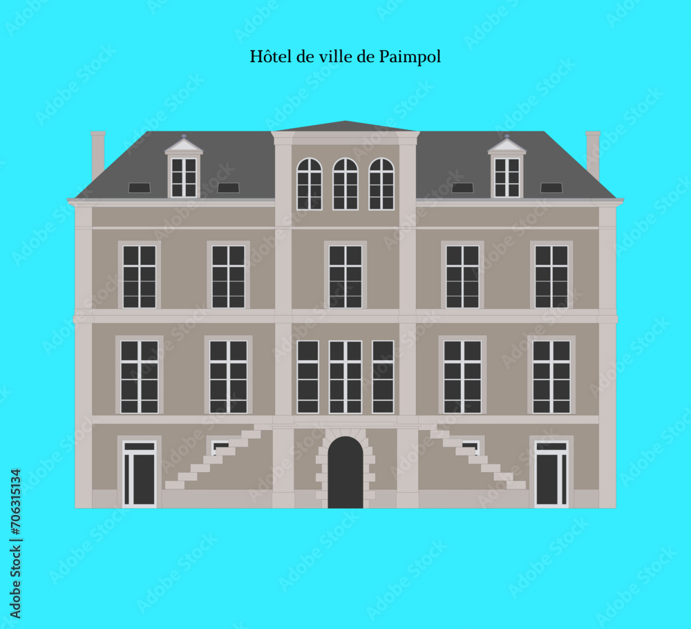 Paimpol Town Hall, France