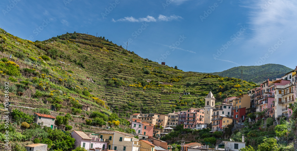 Visiting the fishing villages of Cinque terre, Italy, Europe