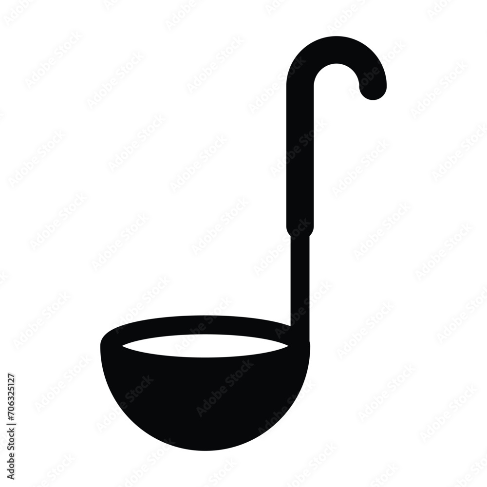 ladle icon for graphic and web design ladle icon for graphic and web design