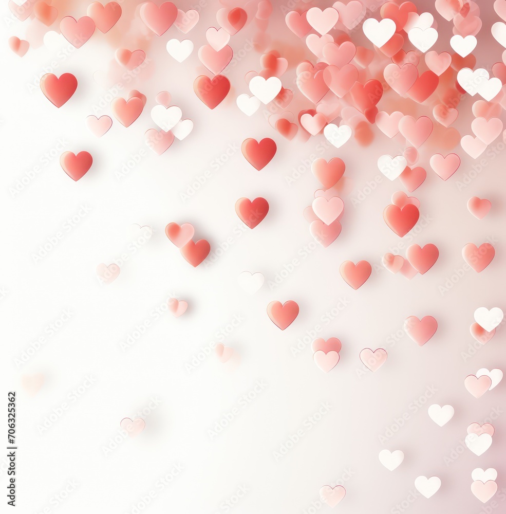 happy valentine day card with lots of hearts happy valentine day card with lots of hearts