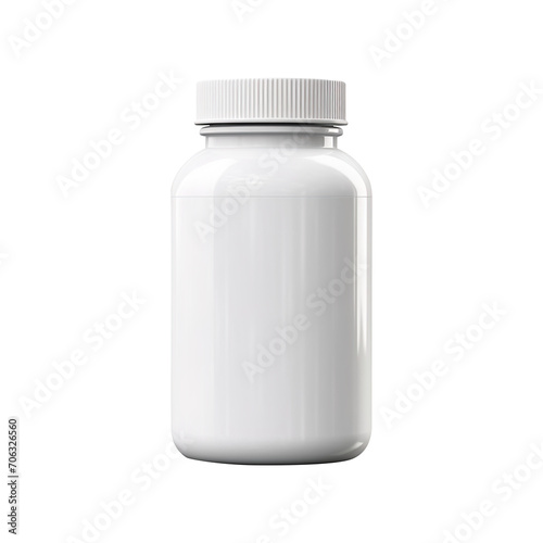 blank white plastic bottle isolated on transparent background Remove png, Clipping Path, pen tool