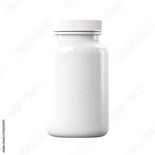 blank white plastic bottle isolated on transparent background Remove png, Clipping Path, pen tool