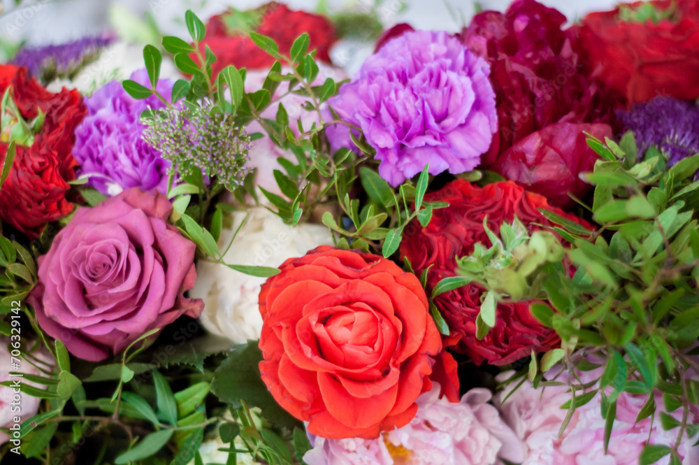 Flower Arrangement, Wedding Bouquet Decoration Flower Arrangement, Wedding Bouquet Decoration