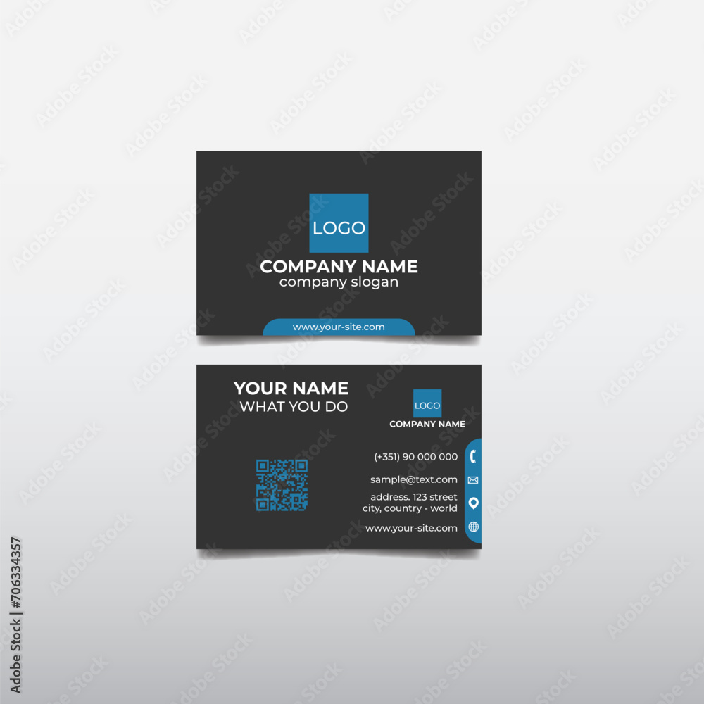 Business card template