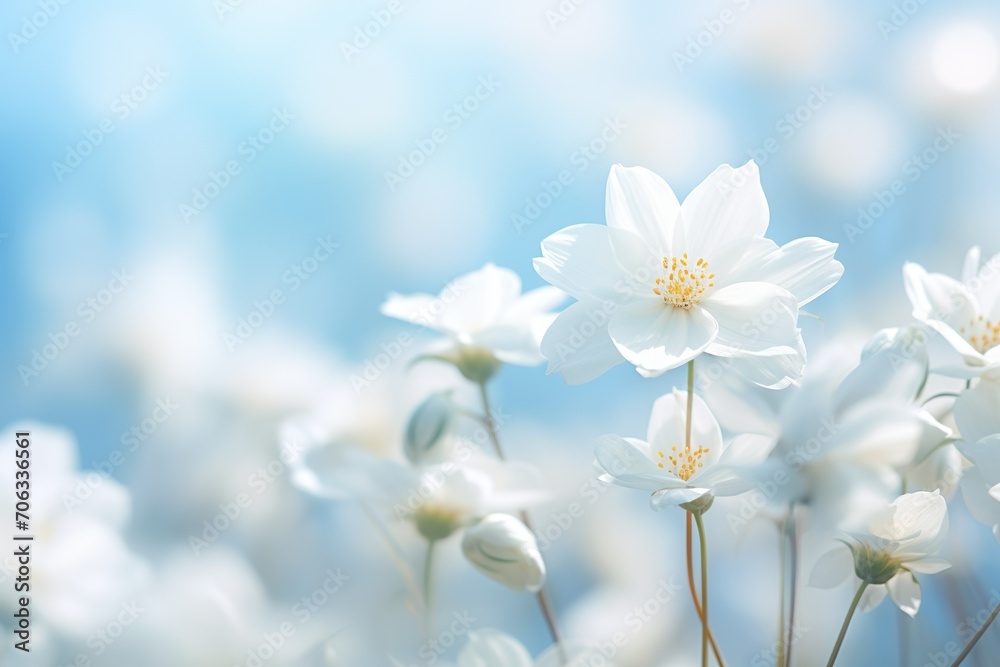 Obraz premium beautiful spring background generative ai