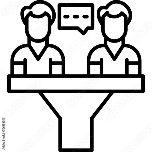 Canvas Print Conversion Icon