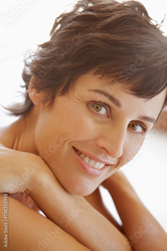 Close up portrait of a woman
