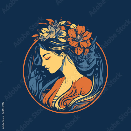 trendy logo badge design international womens day March 8 sign logo vector illustration  for gives focus to issues such as gender equality  violence and abuse against women