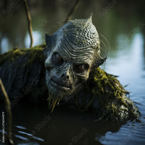A creepy Merman Swamp