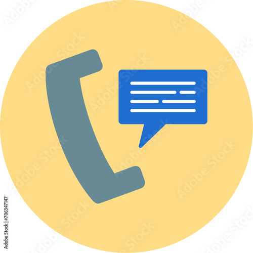 Phone Message Icon