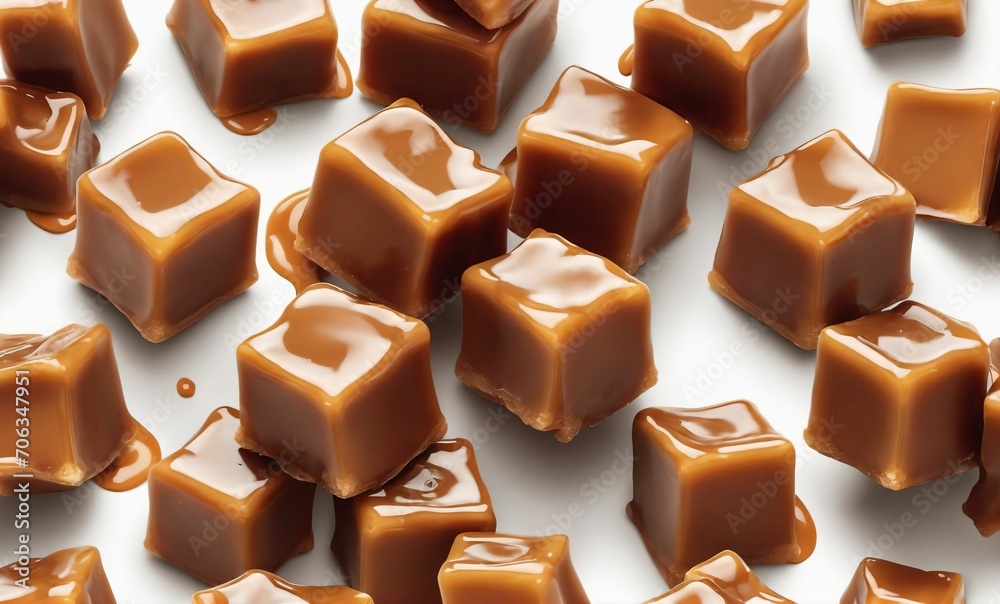 Caramel sauce or syrup splashes with toffee. Caramel sauce or syrup splashes with toffee.