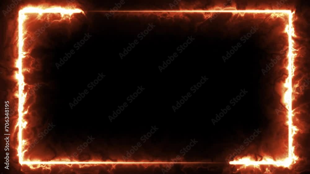 fire frame with alpha channel