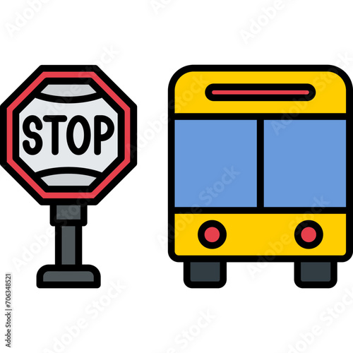 Bus Stop Icon