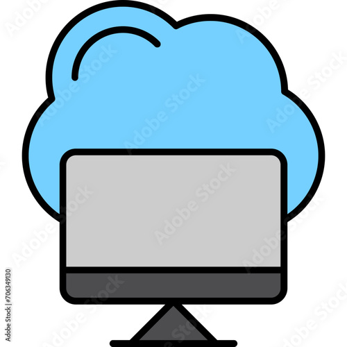 Cloud Computing Icon