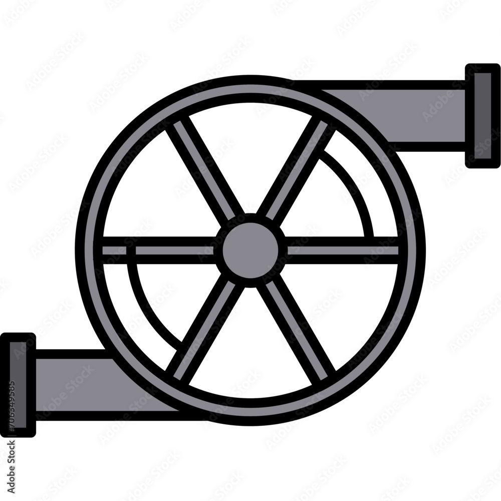 Obraz premium Turbo Icon