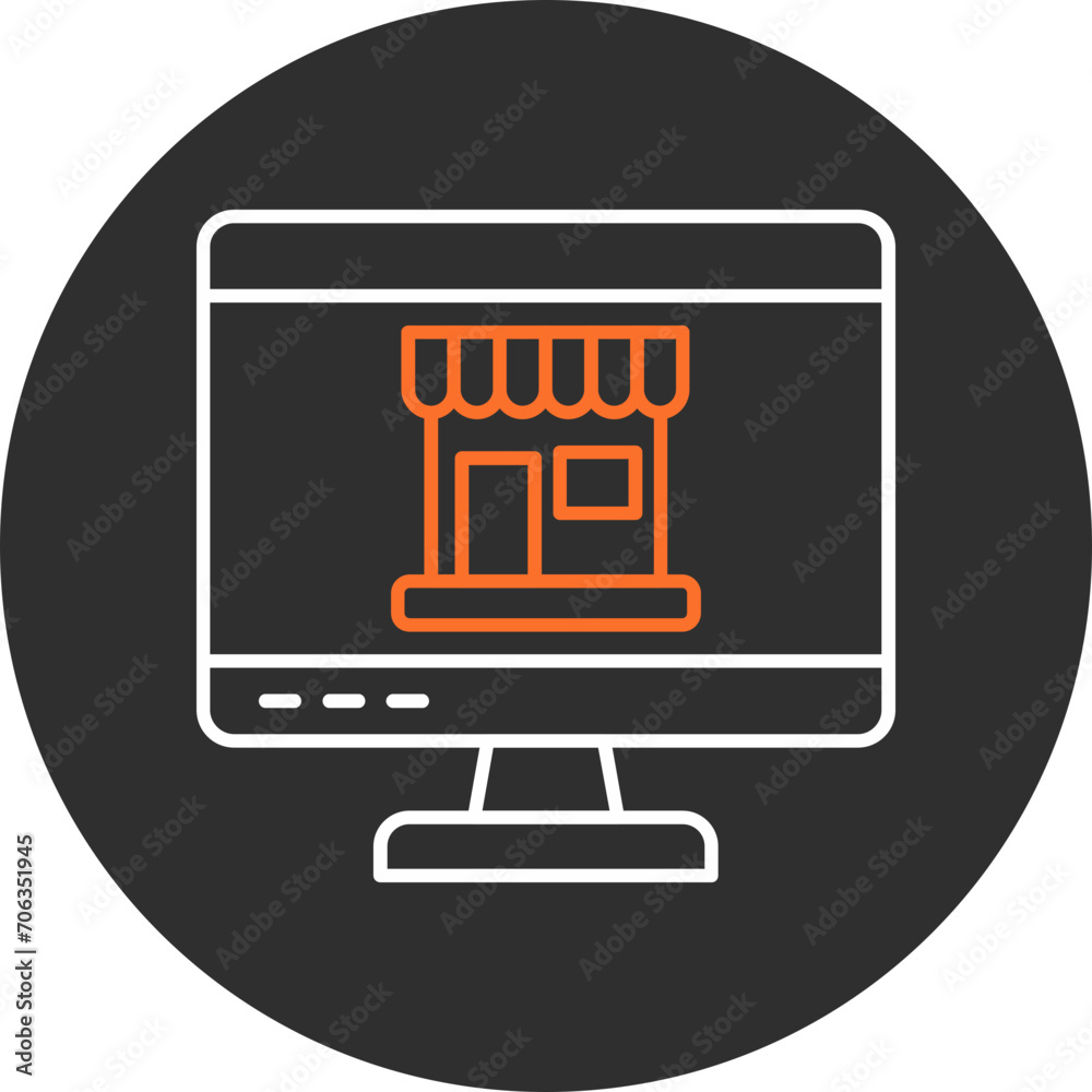 Online Shopping Icon Online Shopping Icon