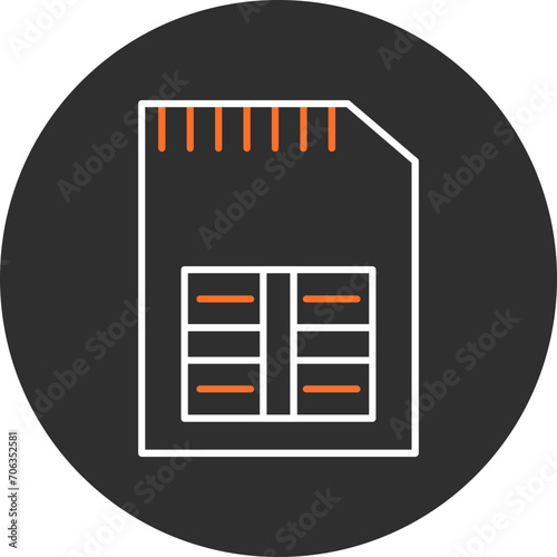 Phone Sim Card Icon