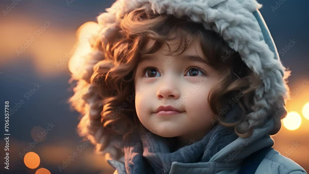外国人の子どもポートレート,Generative AI 外国人の子どもポートレート,Generative AI