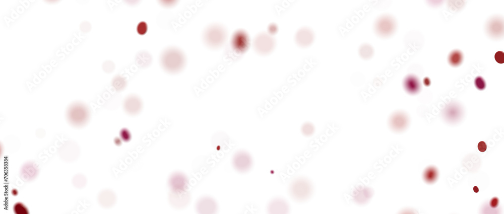 3d confetti png. red confetti falls from the sky.