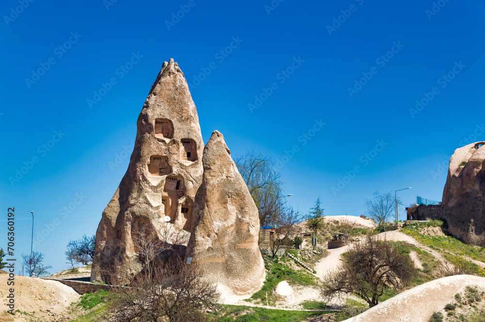 Sightseeing during visit to Cappadocia, Turkey.