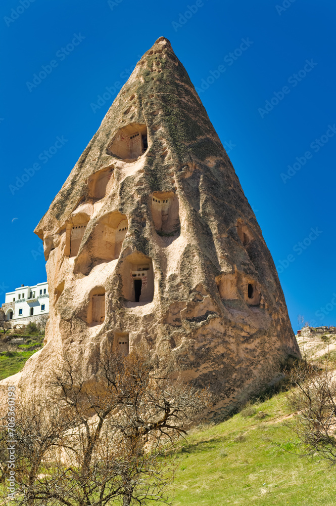Sightseeing during visit to Cappadocia, Turkey.