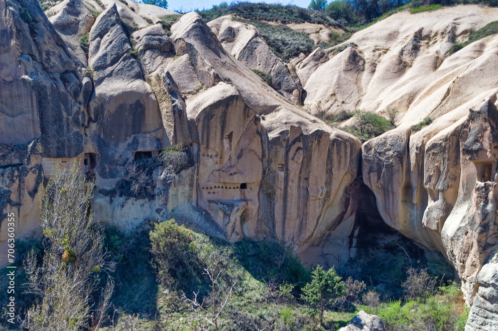 Sightseeing during visit to Cappadocia, Turkey.