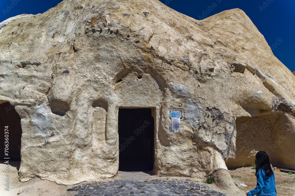 Sightseeing during visit to Cappadocia, Turkey.