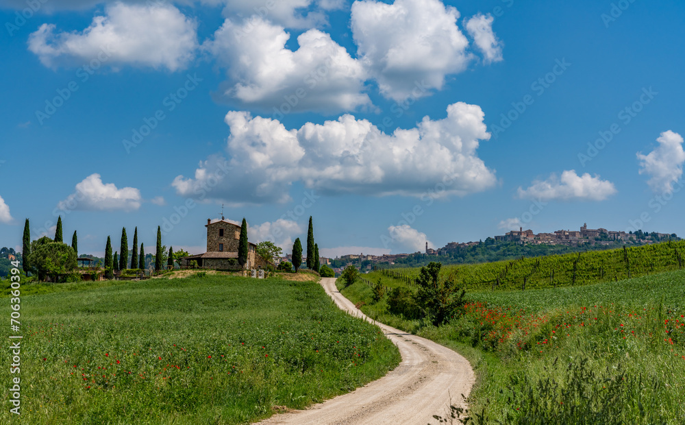 Views travelling around Tuscany, Italy Views travelling around Tuscany, Italy