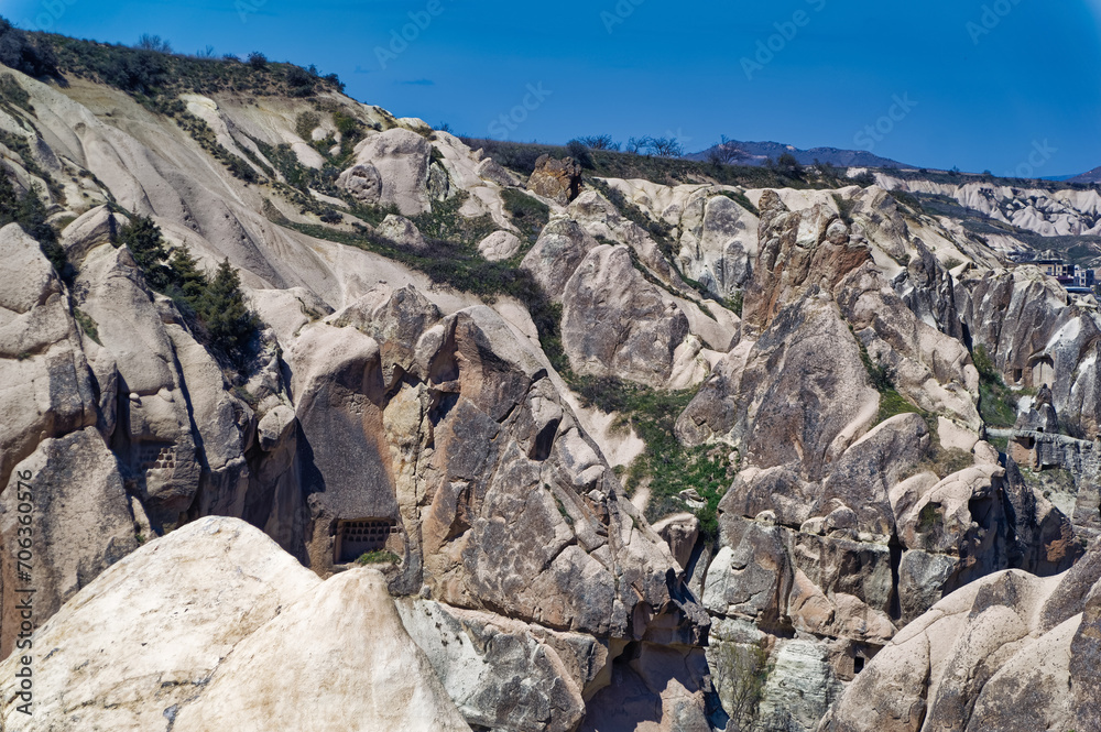 Sightseeing during visit to Cappadocia, Turkey.