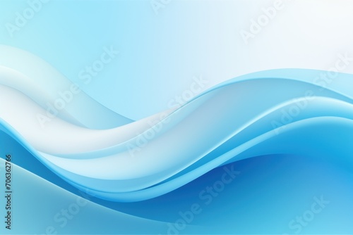 Abstract cerulean gradient background