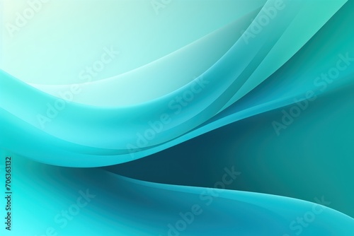 Abstract aquamarine gradient background