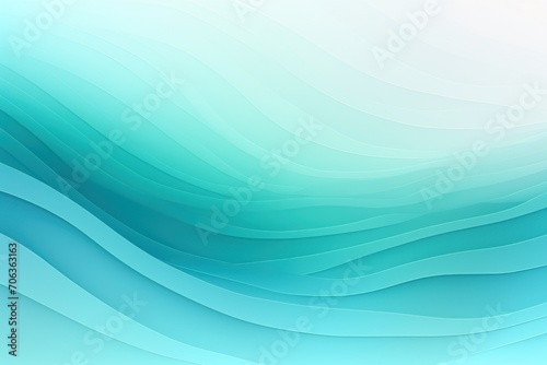 Abstract aquamarine gradient background