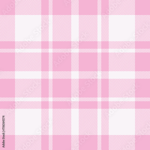 Plaid check pattern. Seamless fabric texture. Tartan textile print.