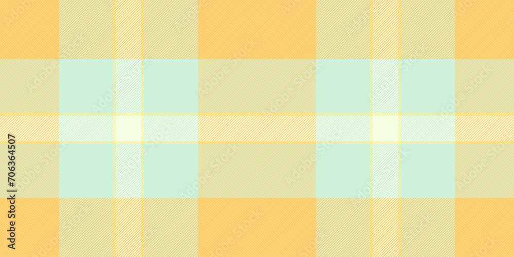 Vector seamless background of texture textile fabric with a tartan pattern plaid check.