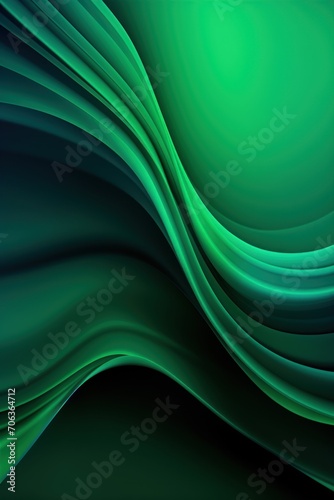 Abstract emerald gradient background