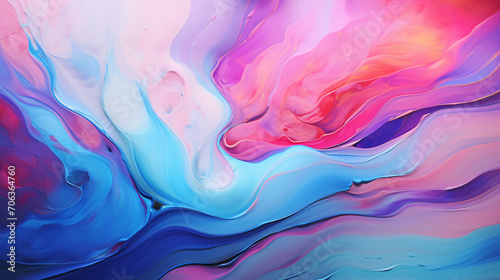 Fluid painting abstract texture. Intensive colorful