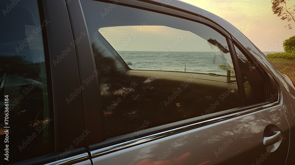 view of a car windshield view of a car windshield