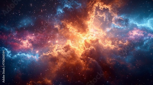 background with space