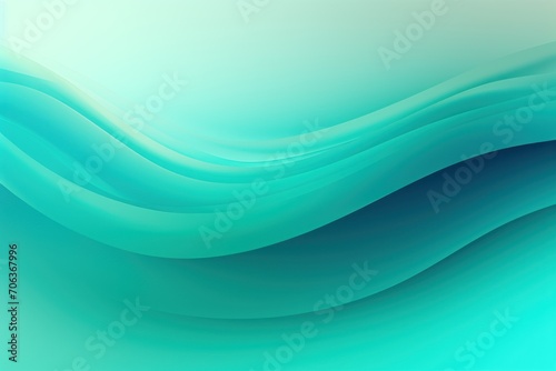 Abstract turquoise gradient background